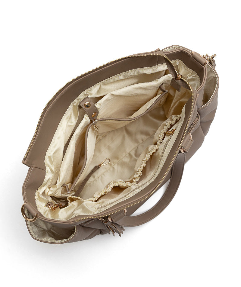 Gemini Convertible Backpack - Taupe - [PRE-ORDER]