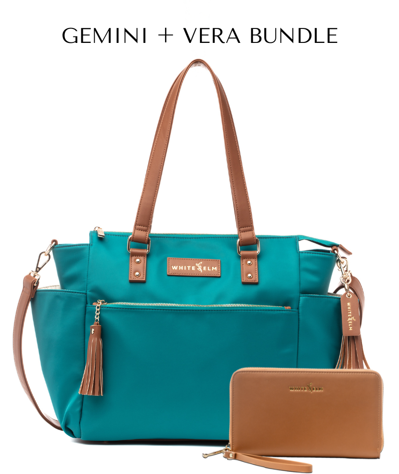 Gemini Convertible Backpack - Cabo Teal Nylon - [OUTLET RETIRED FINAL SALE]