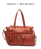 Gemini Convertible Backpack - Terracotta