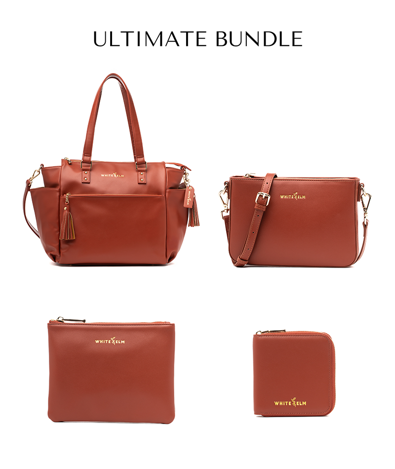 Gemini Convertible Backpack - Terracotta