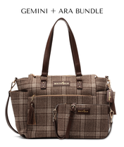 Gemini Convertible Backpack - Uptown Check Wool