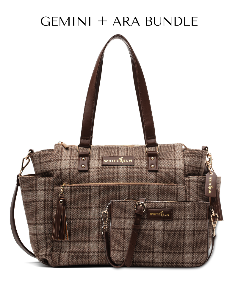 Gemini Convertible Backpack - Uptown Check Wool