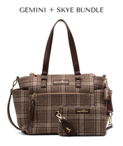 Aquila Tote Bag - Uptown Check Wool