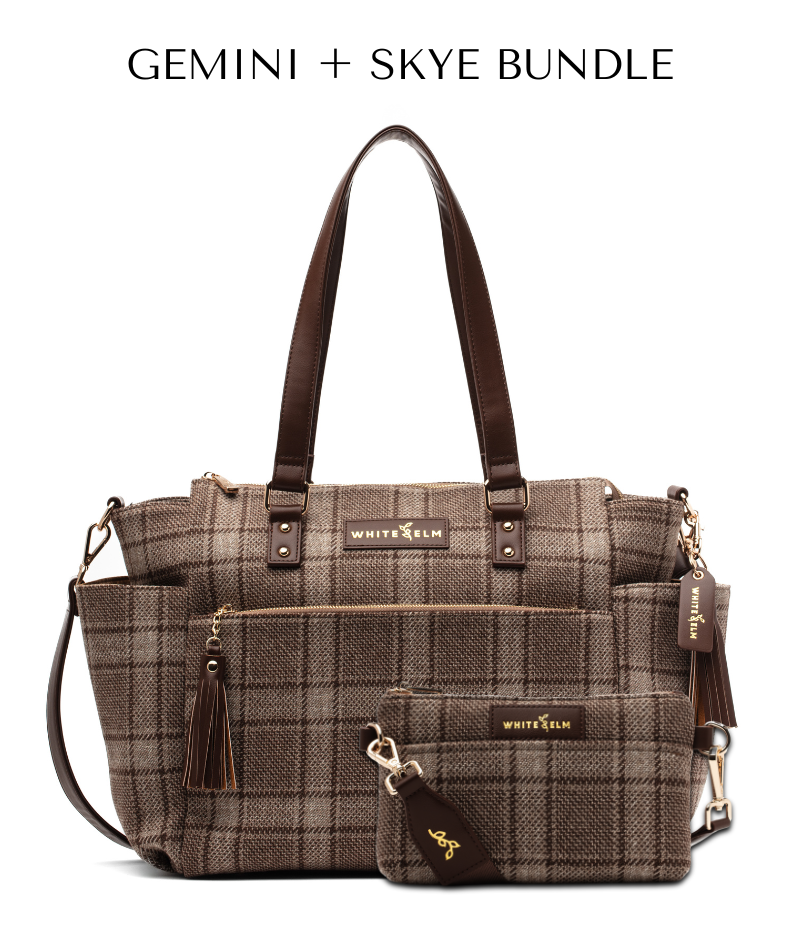 Aquila Tote Bag - Uptown Check Wool