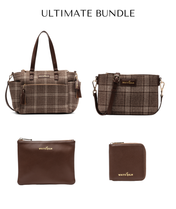Gemini Convertible Backpack - Uptown Check Wool