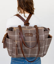 Gemini Convertible Backpack - Uptown Check Wool