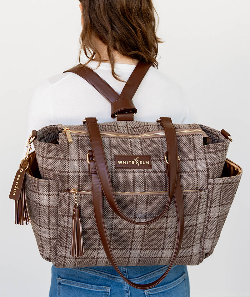 Gemini Convertible Backpack - Uptown Check Wool