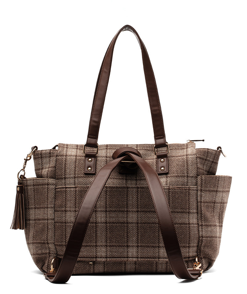 Gemini Convertible Backpack - Uptown Check Wool