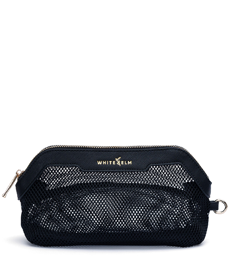 Ivy Mesh Pouch- Black