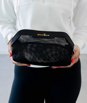 Ivy Mesh Pouch- Black