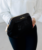 Ivy Mesh Pouch- Black
