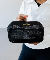 Ivy Mesh Pouch- Black