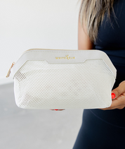 Ivy Mesh Pouch - Oat