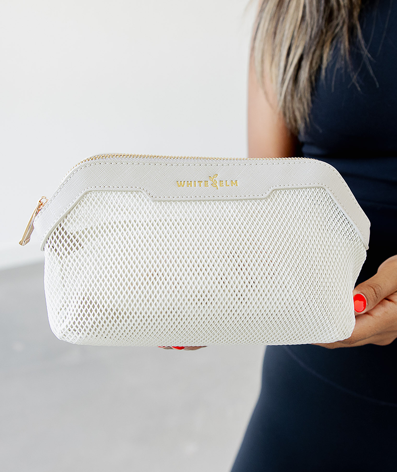 Ivy Mesh Pouch - Oat