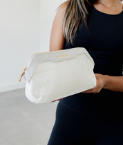 Ivy Mesh Pouch - Oat