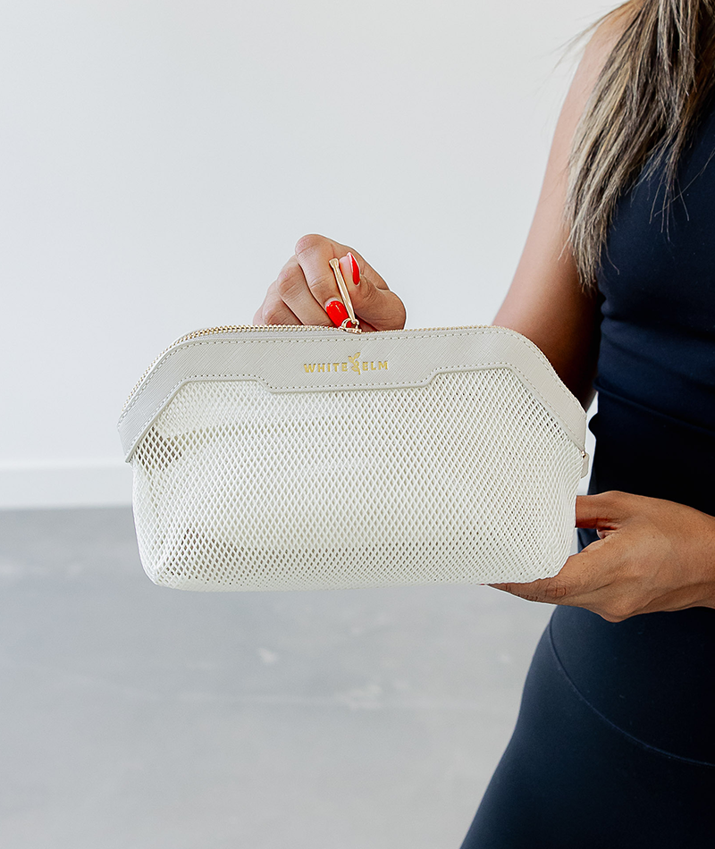 Ivy Mesh Pouch - Oat
