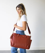 Aquila Tote Bag - Terracotta  - [OUTLET FINAL SALE]