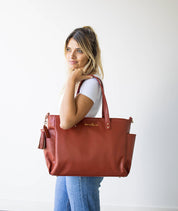 Aquila Tote Bag - Terracotta  - [OUTLET FINAL SALE]