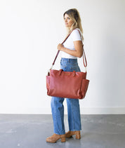 Aquila Tote Bag - Terracotta  - [OUTLET FINAL SALE]