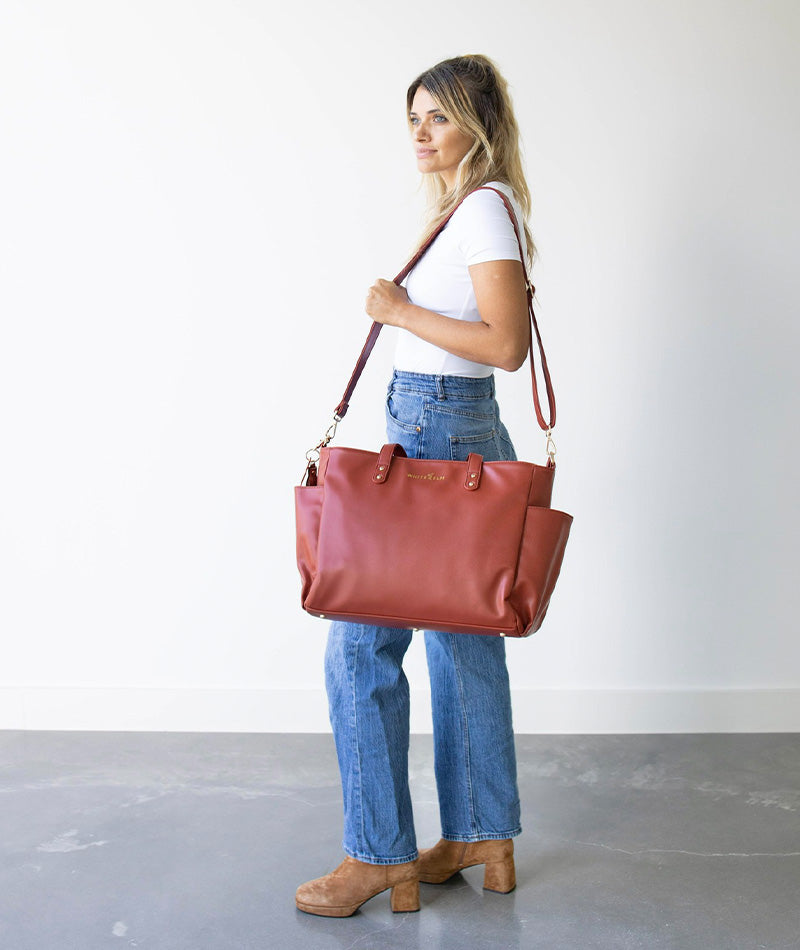 Aquila Tote Bag - Terracotta