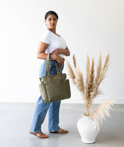 Carina Tote Bag - Olive
