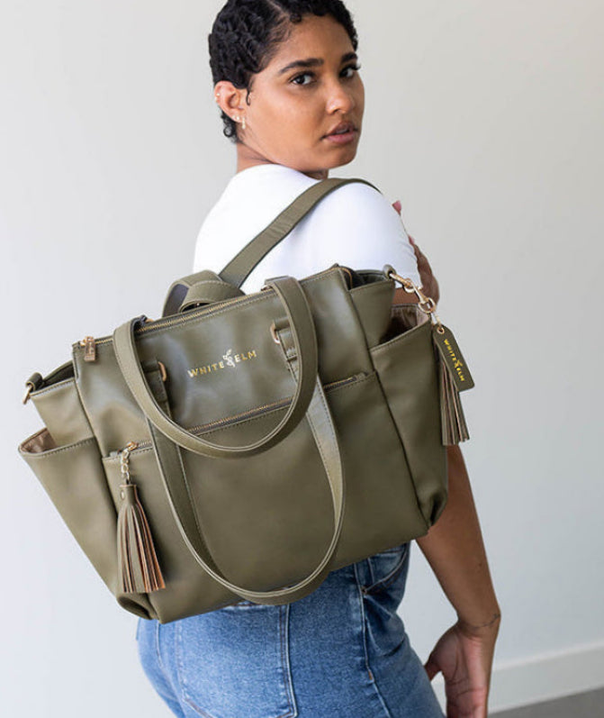 Gemini Mini Convertible Backpack - Olive - [OUTLET RETIRED FINAL SALE]