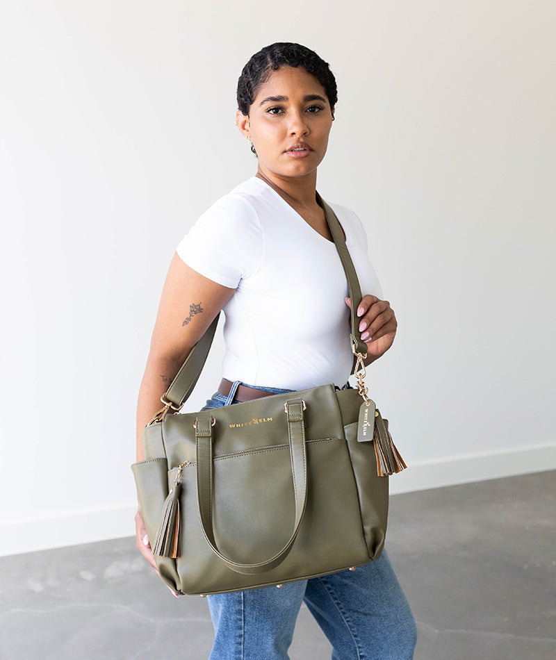 Gemini Mini Convertible Backpack - Olive