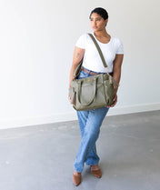 Gemini Mini Convertible Backpack - Olive