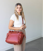 Gemini Mini Convertible Backpack - Terracotta  - [OUTLET FINAL SALE]