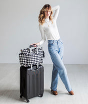Gemini Convertible Backpack - Houndstooth