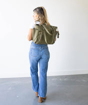 Gemini Convertible Backpack - Olive