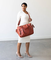 Gemini Convertible Backpack - Terracotta