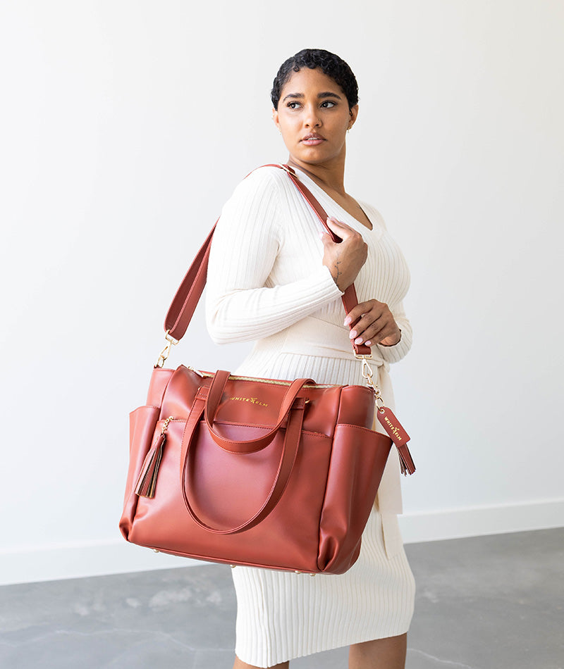 Gemini Convertible Backpack - Terracotta