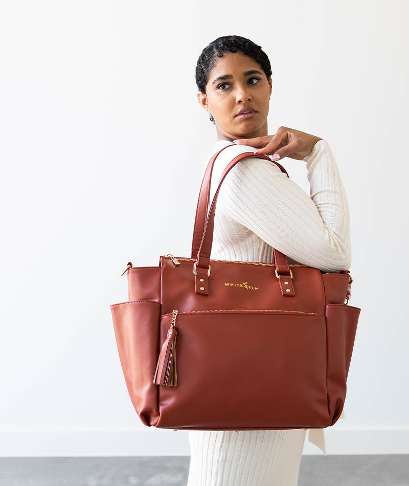 Gemini Convertible Backpack - Terracotta