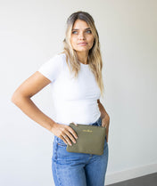 Maia Cosmetic Bag - Olive