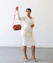 Rosette Crossbody - Terracotta  - [OUTLET FINAL SALE]