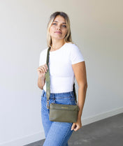 Skye Sling Bag - Olive