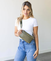 Skye Sling Bag - Olive