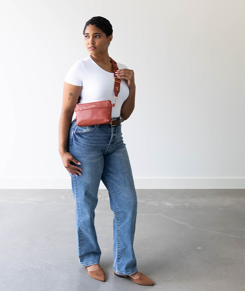 Skye Sling Bag - Terracotta