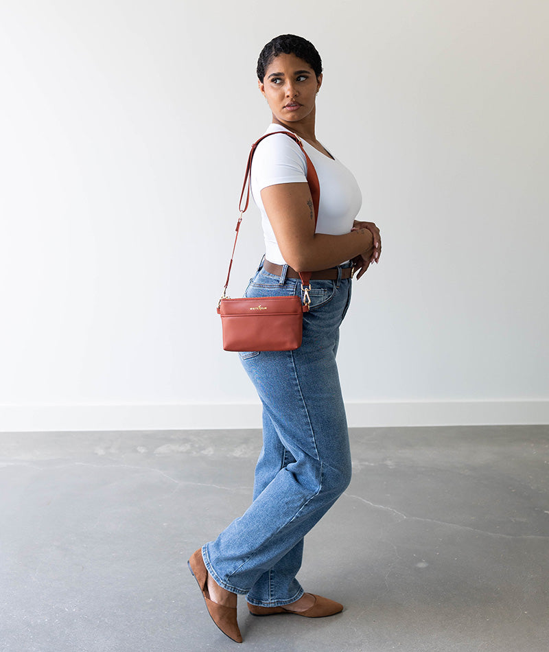 Skye Sling Bag - Terracotta