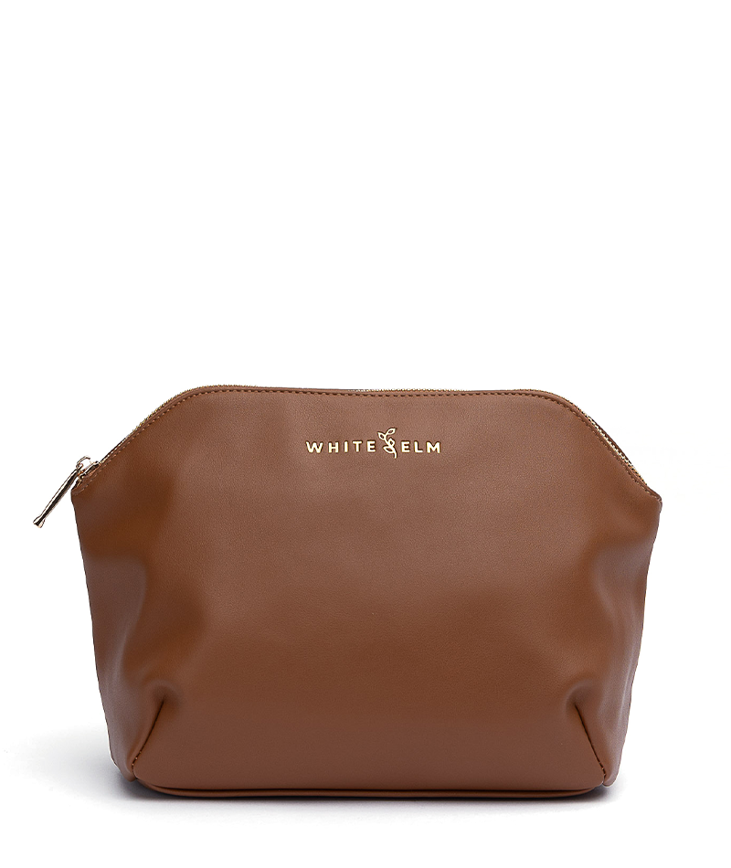Lyra Cosmetic Bag - Caramel
