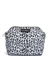Lyra Cosmetic Bag - Leopard Nylon