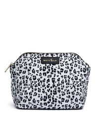 Lyra Cosmetic Bag - Leopard Nylon