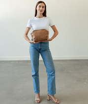 Lyra Cosmetic Bag - Almond