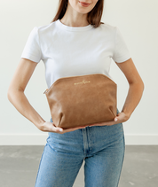 Lyra Cosmetic Bag - Almond