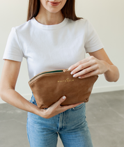 Lyra Cosmetic Bag - Almond