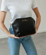 Lyra Cosmetic Bag - Black