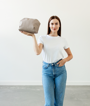 Lyra Cosmetic Bag - Taupe