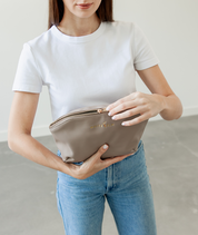 Lyra Cosmetic Bag - Taupe