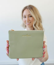 Maia Cosmetic Bag - Sage Green